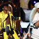(L-R): Billy Ray Cyrus & Lil Nas X and Mary J. Blige perform onstage at the 2019 BET Awards on June 23, 2019 in Los Angeles, California.